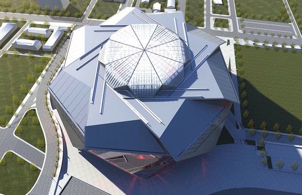 360 Architecture designs Atlanta football stadium with 8-sided retractable  roof | Architecture & Design